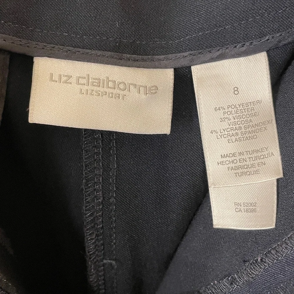 LIZ CLAIBORNE LIZSPORT Navy Dress Pants